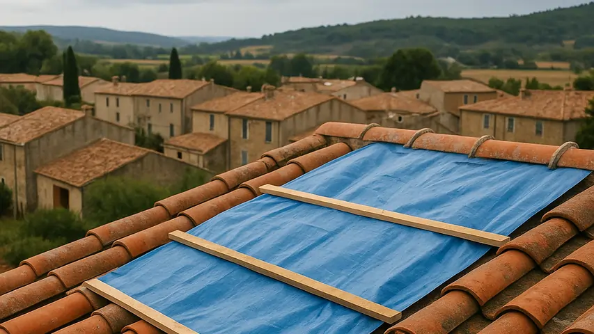 Détection de fuites & bâchage d’urgence